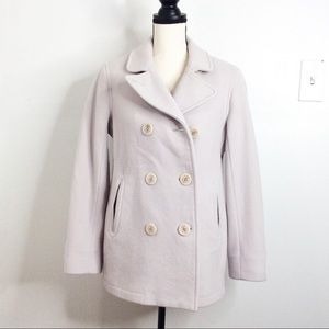 LL Bean Lambswool Peacoat Thinsulate Pale Pink